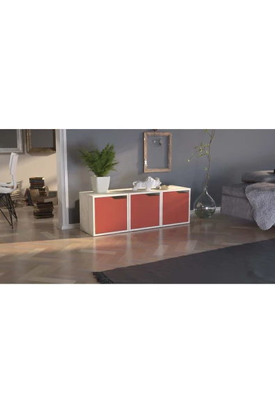 Kilim Mobilya Facilis Tek Çekmeceli Komodin Modülü - 5
