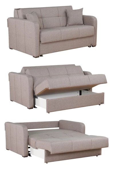 Kilim Mobilya Adonis Xl Iki Kişilik Yataklı Ve Bazalı Kanepe