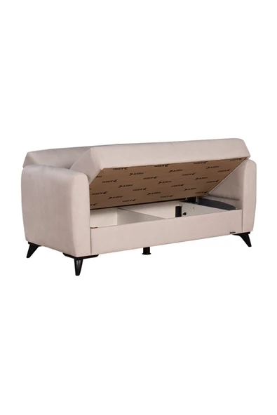 Kilim Mobilya Dove Iki Kişilik Yüksek Ayaklı Kanepe Krem - 3