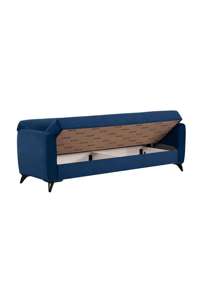 Kilim Mobilya Dove Üç Kişilik Yüksek Ayaklı Kanepe Lacivert - 3