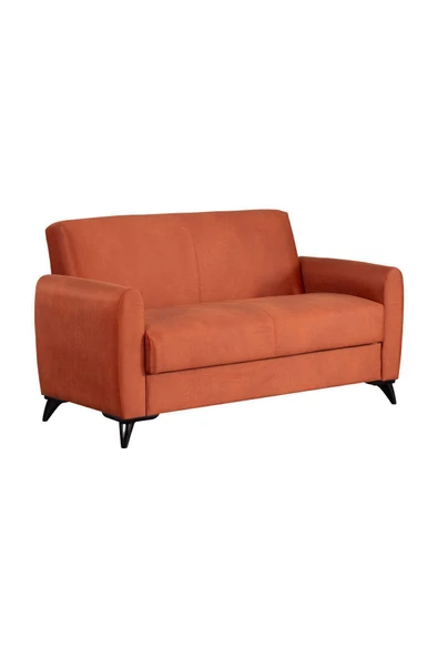 Kilim Mobilya Dove Iki Kişilik Yüksek Ayaklı Kanepe Turuncu - 5