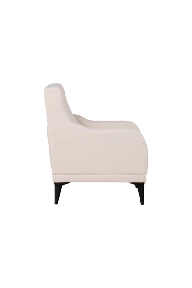 Kilim Mobilya Laçin Yüksek Ayaklı 3 3 1 Koltuk Takımı Krem - 7