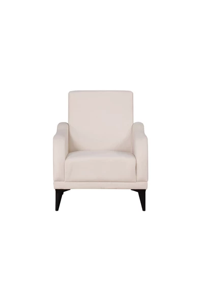 Kilim Mobilya Laçin Yüksek Ayaklı 3 3 1 1 Koltuk Takımı Krem - 5