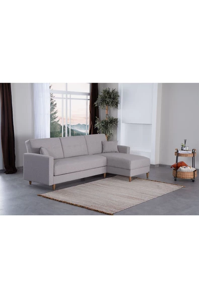 Kilim Mobilya Scandi Köşe Uzanmalı Yataklı Köşe Takımı (HEM SAĞ HEM SOL KÖŞE OLARAK KULLANILABİLİR) - 2