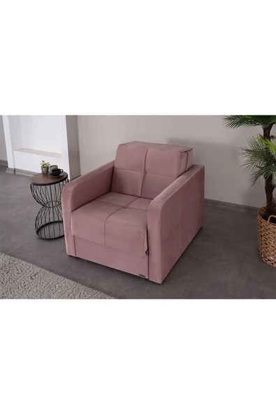 Kilim Mobilya Adonis Tekli Tek Kişilik 70*190 Yatak Olabilen Koltuk, Anne Koltuğu - 4
