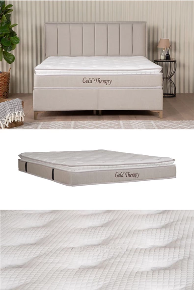 Kilim Mobilya Gold Therapy Ortopedik Yatak (BAZA VE BAŞLIK DAHİL DEĞİLDİR) 180X200 - 4
