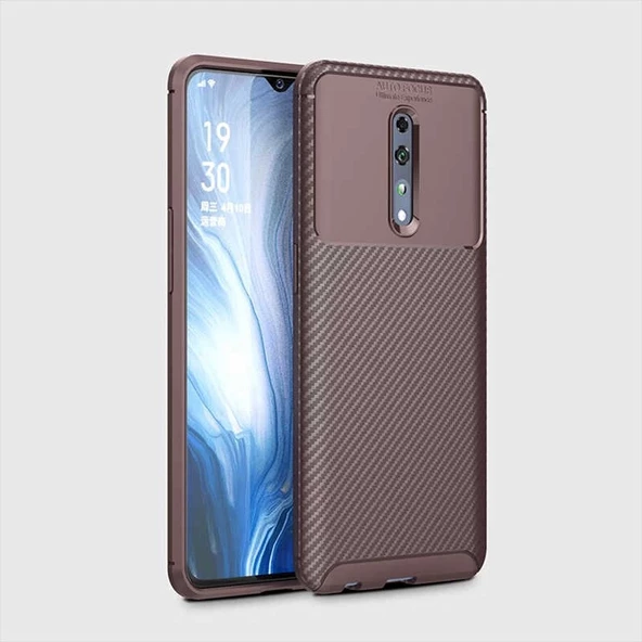 Oppo Reno Z Kılıf Negro Silikon Kapak