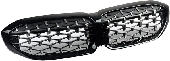 Bmw 3 serisi G20 diamond ön panjur böbrek 2019-2022 Arası Uyumlu - 3