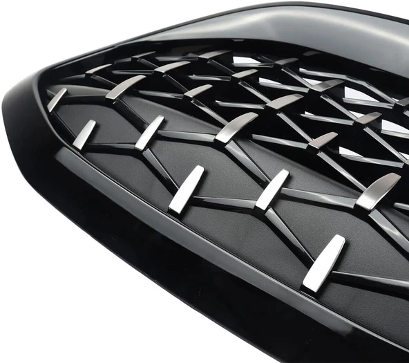 Bmw 3 serisi G20 diamond ön panjur böbrek 2019-2022 Arası Uyumlu - 5