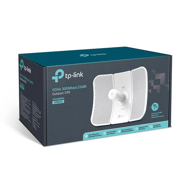 CPE610, 5GHz 300 Mbps 23dBi Dış Mekan CPE Yeni Desen 440583 - 4