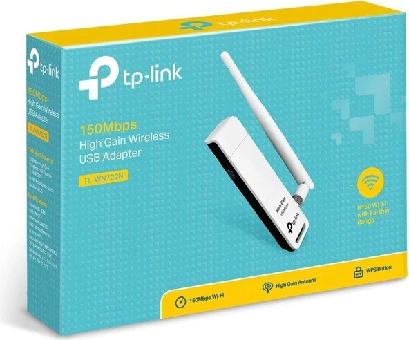 Tl-wn722n 150mbps Wi-fi Lite-n Usb Adaptör