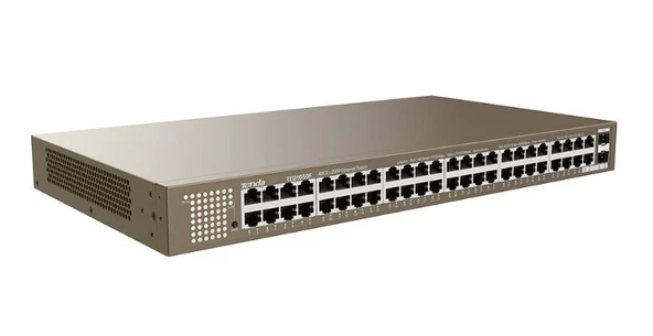 Teg1050f 48 Port 10-100-1000 Mbps 2 Port Sfp Switch Çelik Kasa Rack Mount - 2