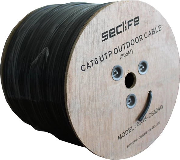 Snw-c6524g Utp 23 Awg 305mt Outdoor Cat6 Kablo - 3