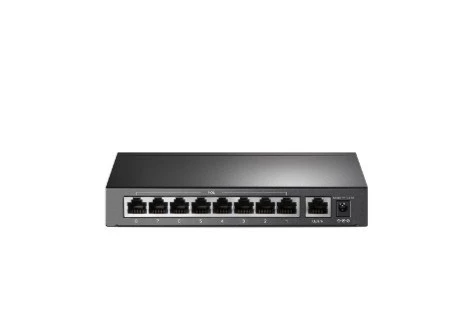 TL-SF1009P, 9-Port 10/100Mbps Desktop Switch with 8-Port PoE+