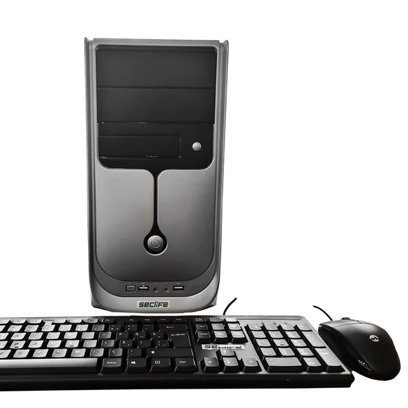 SC-2130 İ3-2100 8GB 128GB SSD Dos Masaüstü Pc