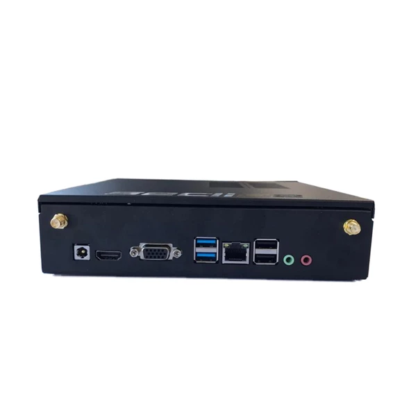 Seclife MP-408 I3-4130 8GB 128GB SSD Dos Siyah Mini Pc - 5