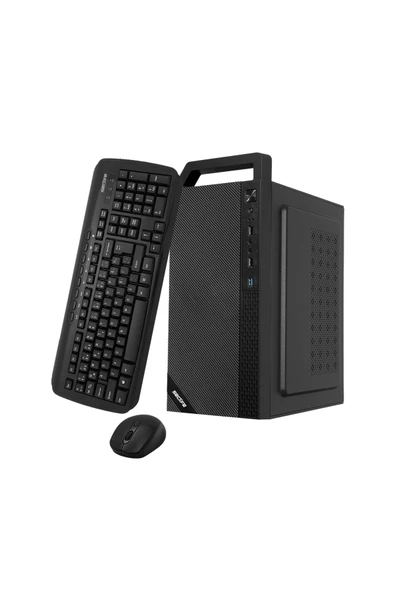 SC-1210 i3-12100 8GB 256GB 300W Dos Masaüstü Pc