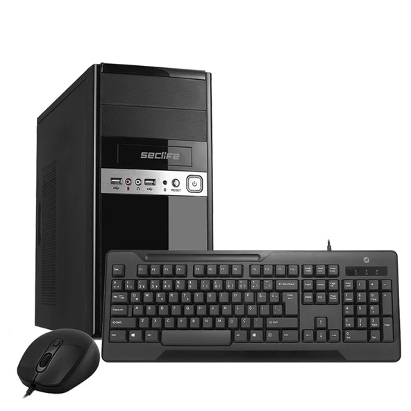 SC-4140 İ3-4130 8GB 240GB SSD Dos Masaüstü Pc