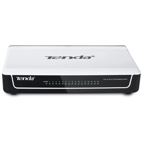 S16 16 Port 10-100 Mbps Switch Plastik Kasa