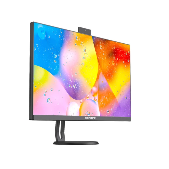 HBA-D6750B I5-12400 32GB 1TB SSD 27" Dos Siyah AIO Pc - 7