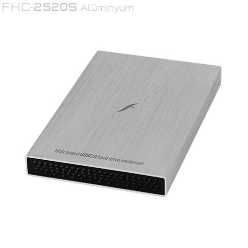Fhc-2520s 2.5" Usb 2.0 Sata Aluminyum Gümüş