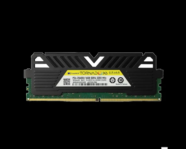 16 Gb Ddr4 3200mhz Soğutuculu Dt Tmmdd416gb3200dkbx6