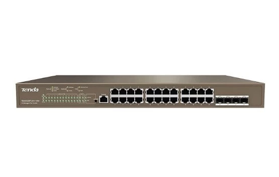 24port 410w Full Poe Teg5328p-24-410w Gıgabıt 4x Sfp Yönetilebilir Switch Rackmount