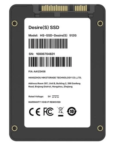 Hs-ssd-desıre(S)/512g 2.5" 512 Gb Sata 3 Ssd - 2