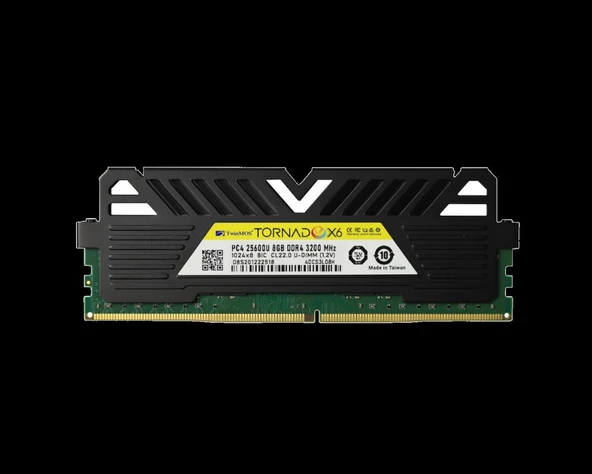 8 Gb Ddr4 3200mhz Tmmdd48gb3200dkbx6 Soğutuculu Dt