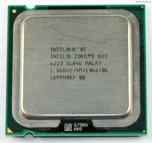 Pentium E6320 1.86ghz 775 Pin Işlemci Tray