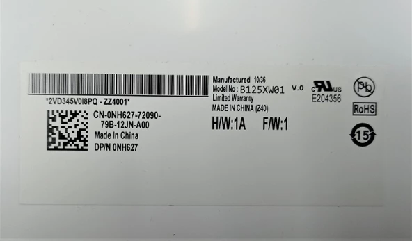Dell latitude E6230 B125XW01 V.0 12.5'' slim 40 pin EKRAN - 3