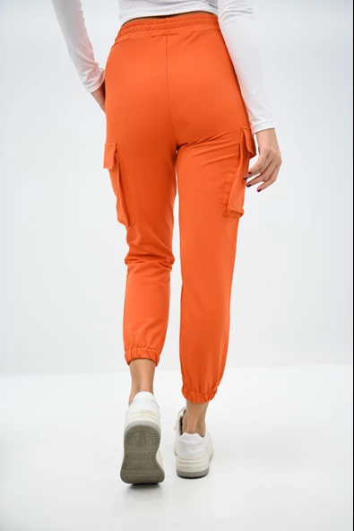 Kadın Kargo Cepli Pantolon 6193-23 - 11