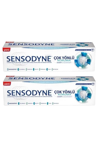 SENSODYNE COK YONLU KORUMA 1+1 75 ML