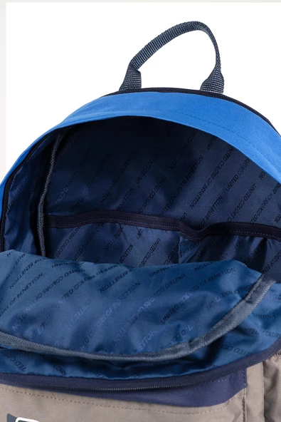 Çocuk Kol Saati Hediyeli Benetton Büyük Kapasiteli Çocuk Okul Çantası B.NT.03845 - 5
