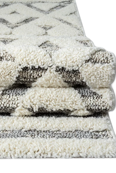 Konfor Sevilla 5507 Bukle Yumuşak Örgü Modern Dokuma Halı - 3