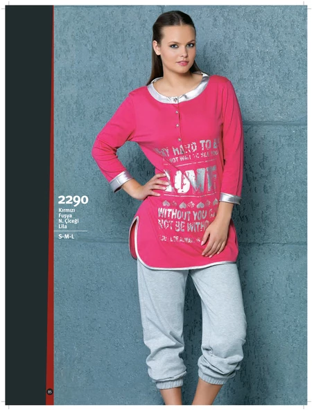 Tuba 2290 Bayan Pijama Takımı