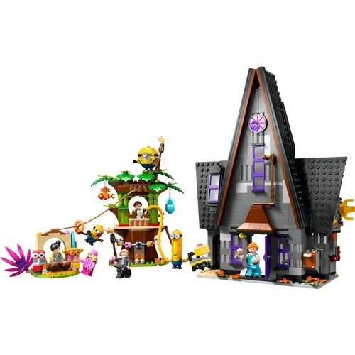 LEGO® Despicable Me 4 Minyonlar ve Gru'nun Aile Köşkü 75583 # 8 Yaş ve Üzeri Çocuklar Için Yaratıcı Oyuncak Model Yapım Seti (868 Parça) - 2