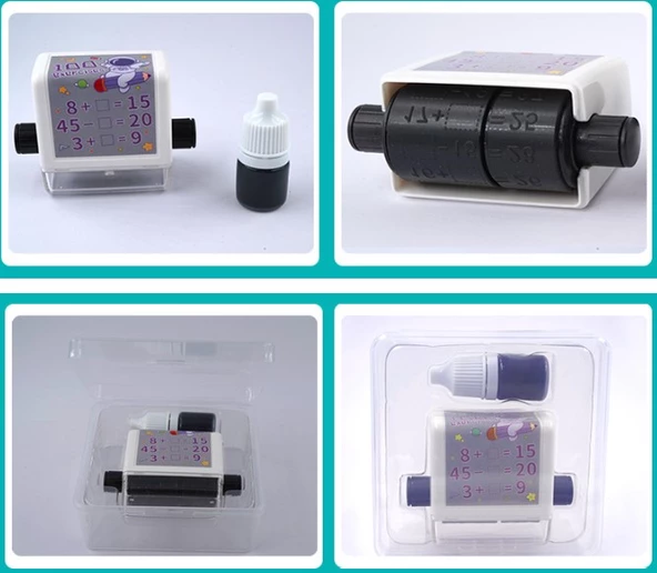 Matematik İşlem Rulosu  Boşluk Doldurmalı Set - 4