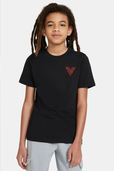 Call Of Duty Vanguard Logo Siyah Çocuk Tshirt