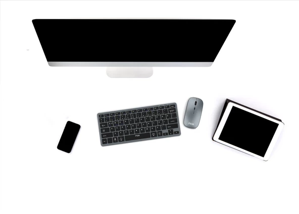 Inca IBK-572BT 2.4G Rechargeable SmartTv Bluetooth Kablosuz Klavye Mouse Set - 8