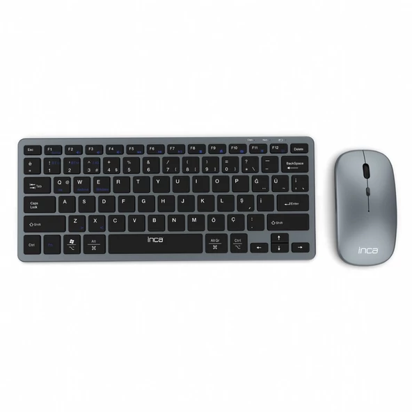 Inca IBK-572BT 2.4G Rechargeable SmartTv Bluetooth Kablosuz Klavye Mouse Set - 2