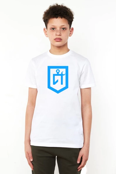 Idil Ural Tamga Beyaz Çocuk Bisikletyaka Tshirt - 1