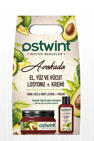 Ostwint El, Yüz ve Vücut Kremi 300 ml + Losyonu 100 ml Hediyeli