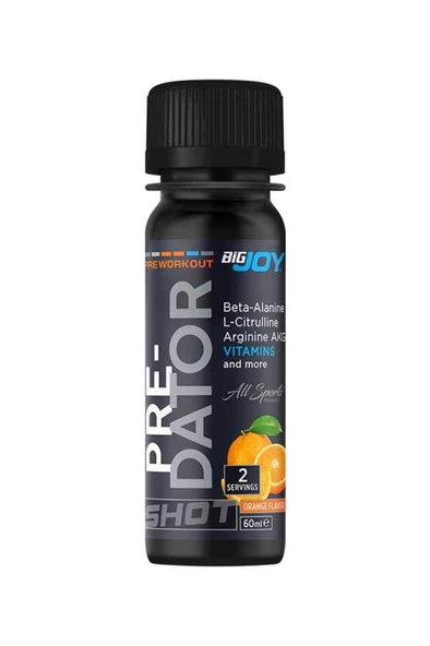 Bigjoy Sports Predator Shot Portakal 20 x 60ml - 3