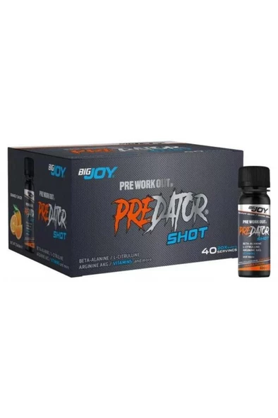 Bigjoy Sports Predator Shot Portakal 20 x 60ml - 2