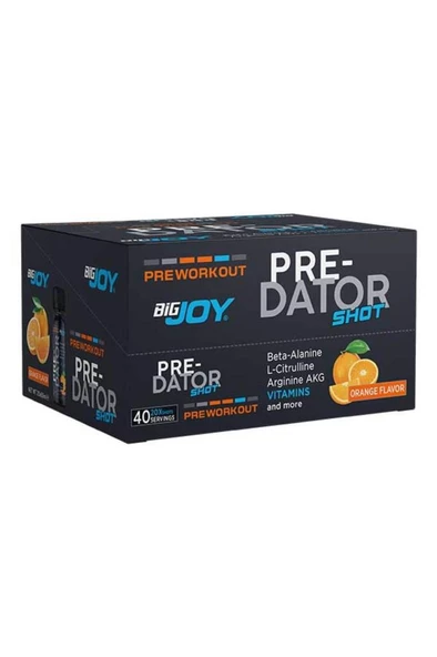 Bigjoy Sports Predator Shot Portakal 20 x 60ml