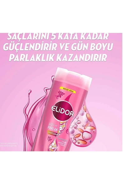 Elidor Şampuan Güçlü Ve Parlak 400ml - 3