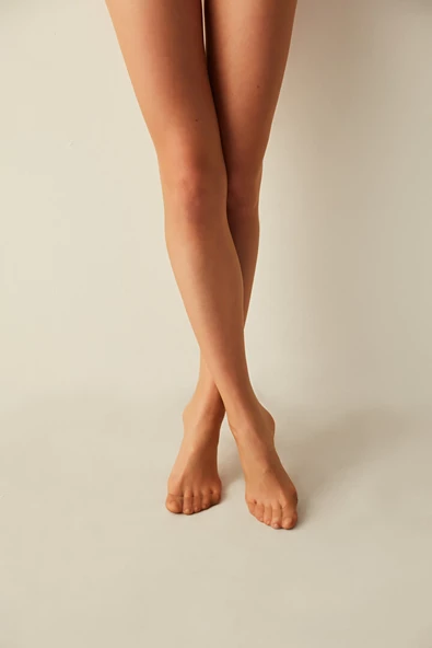 9'lu Eko PAKET - Toptan -  PENTİ FIT 15 Külotlu Çorap Bronz