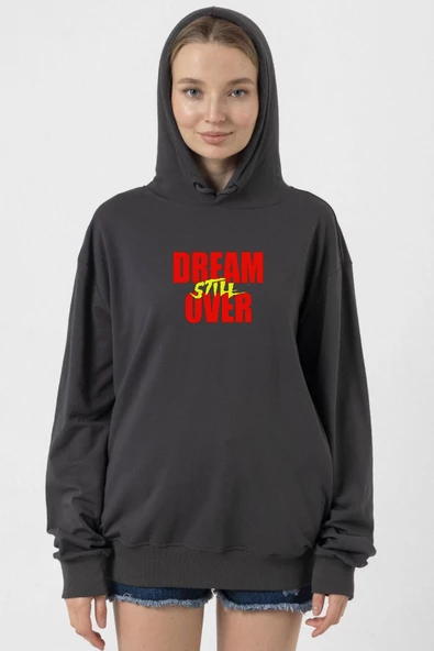 Dream Still Over Füme Kadın 2ip Kapşonlu