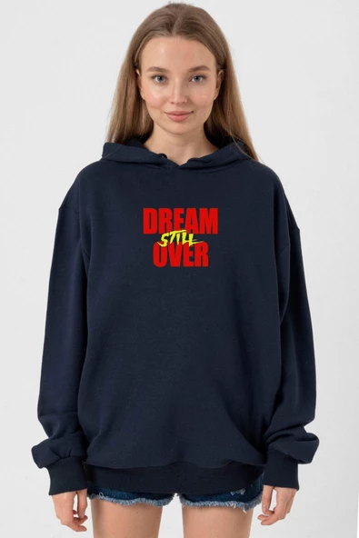 Dream Still Over Lacivert Kadın 3ip Kapşonlu ürün görseli 1